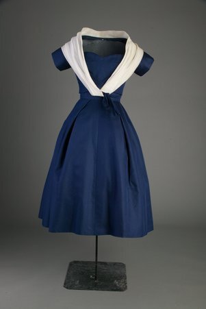 Ensemble: cocktail dress,  jacket and collar - Dior, Christian