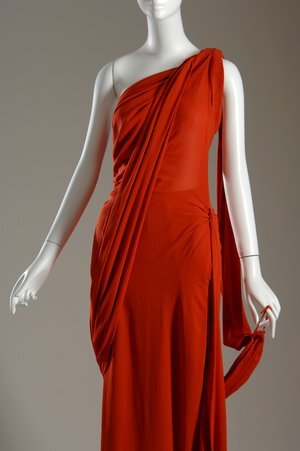 Evening gown - Chaumont, Marcelle, b. 1871