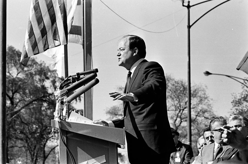 Hubert Humphrey speaks at Polish Constitution Day celebration - Chicago Sun-Times