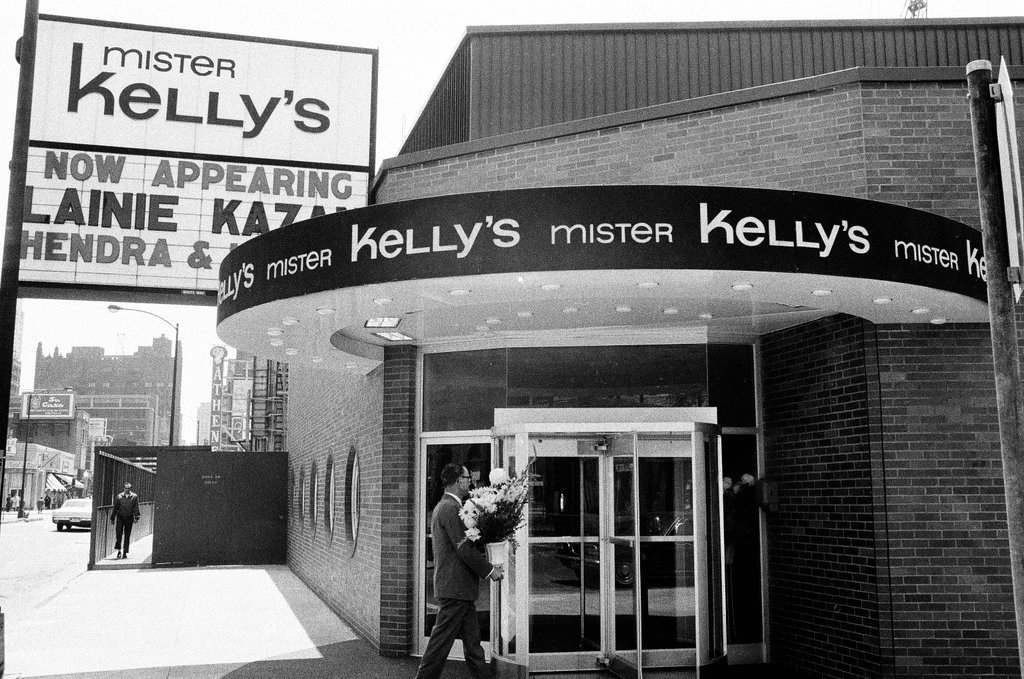 Interior and exterior of Mister Kelly's - Chicago Sun-Times