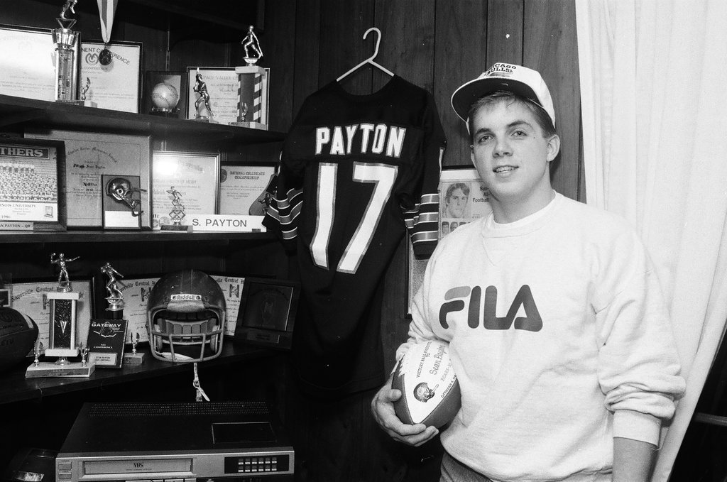 Sean Payton at home - Jack Lenahan for Chicago Sun-Times