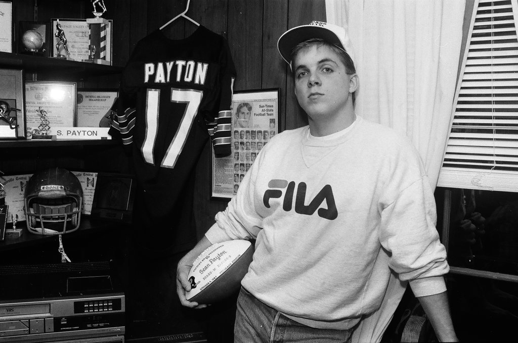 Sean Payton at home - Jack Lenahan for Chicago Sun-Times