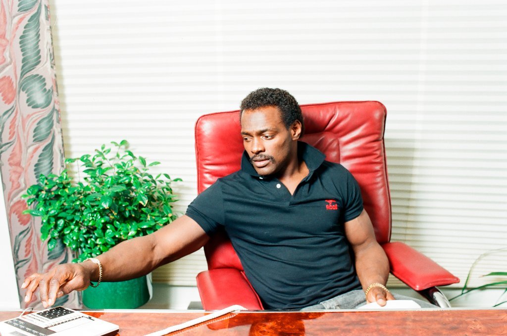 Walter Payton at home in South Barrington - Chicago Sun-Times