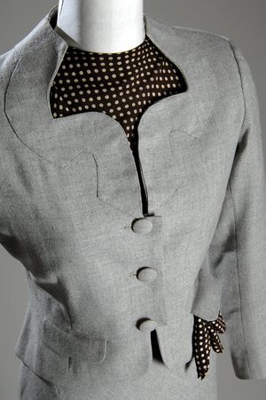Ensemble: jacket, skirt, blouse, handkerchief - Mainbocher, 1890-1976