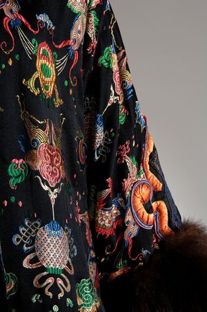 Silk brocade overcoat by Lucile Ltd - Lucile (Firm)