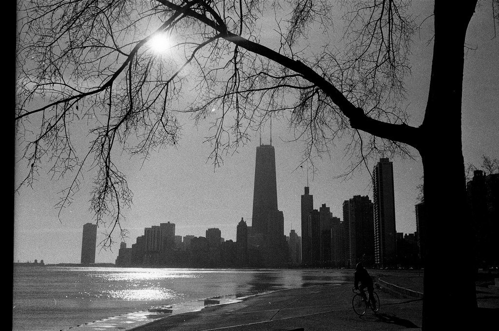 Views of skyline from North Avenue Beach - Chicago Sun-Times