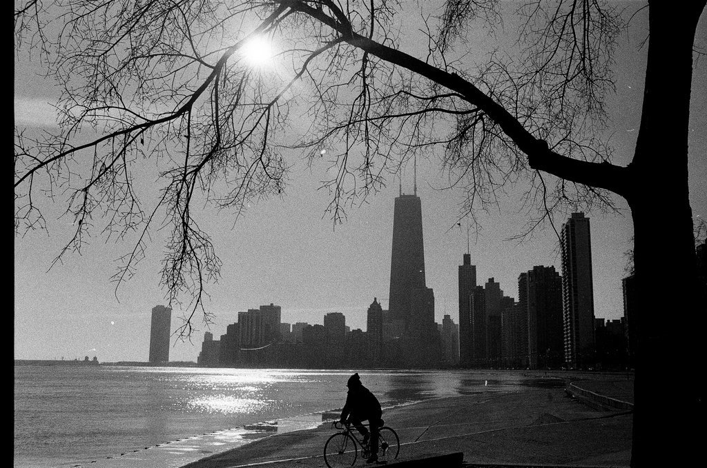 Views of skyline from North Avenue Beach - Chicago Sun-Times