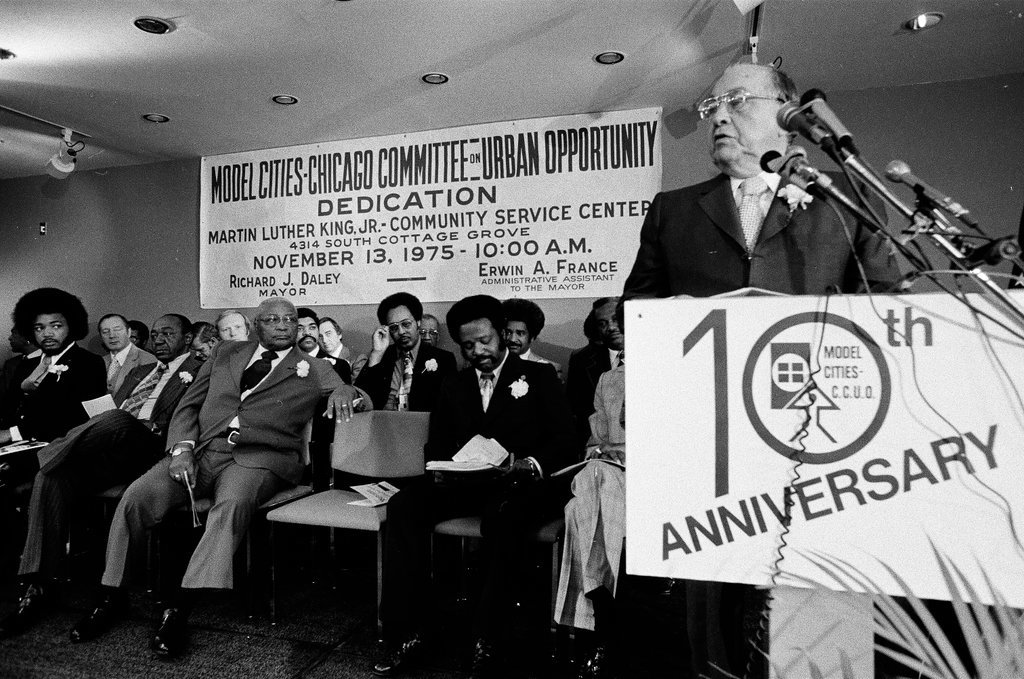 Dedication of Martin Luther King Community Service Center - Chicago Sun-Times