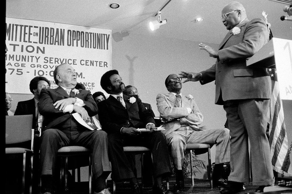 Dedication of Martin Luther King Community Service Center - Chicago Sun-Times