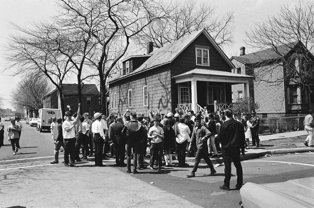 Student walkout at Tilden High School - Chicago Sun-Times