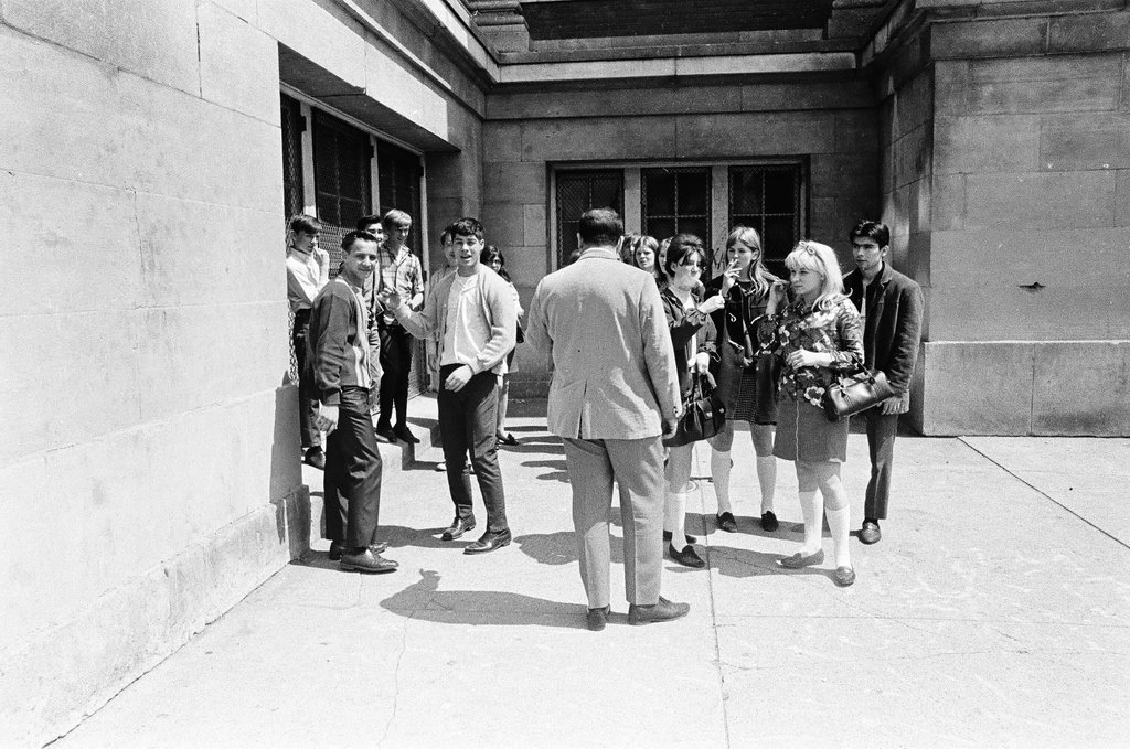 Student walkout at Tilden High School - Chicago Sun-Times