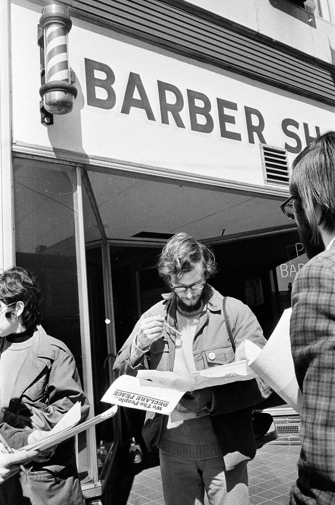 Draft resistors protest the Vietnam War in Evanston - Chicago Sun-Times
