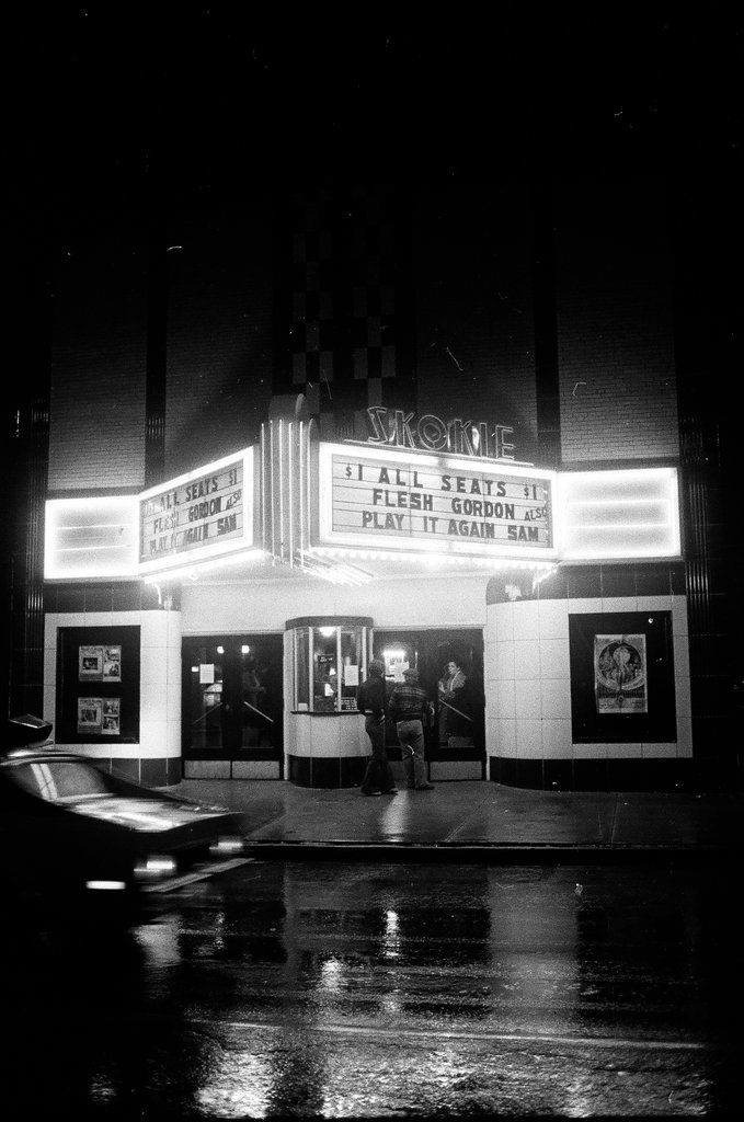 Views of marquees at various budget theaters across Chicago and in Skokie - Chicago Sun-Times