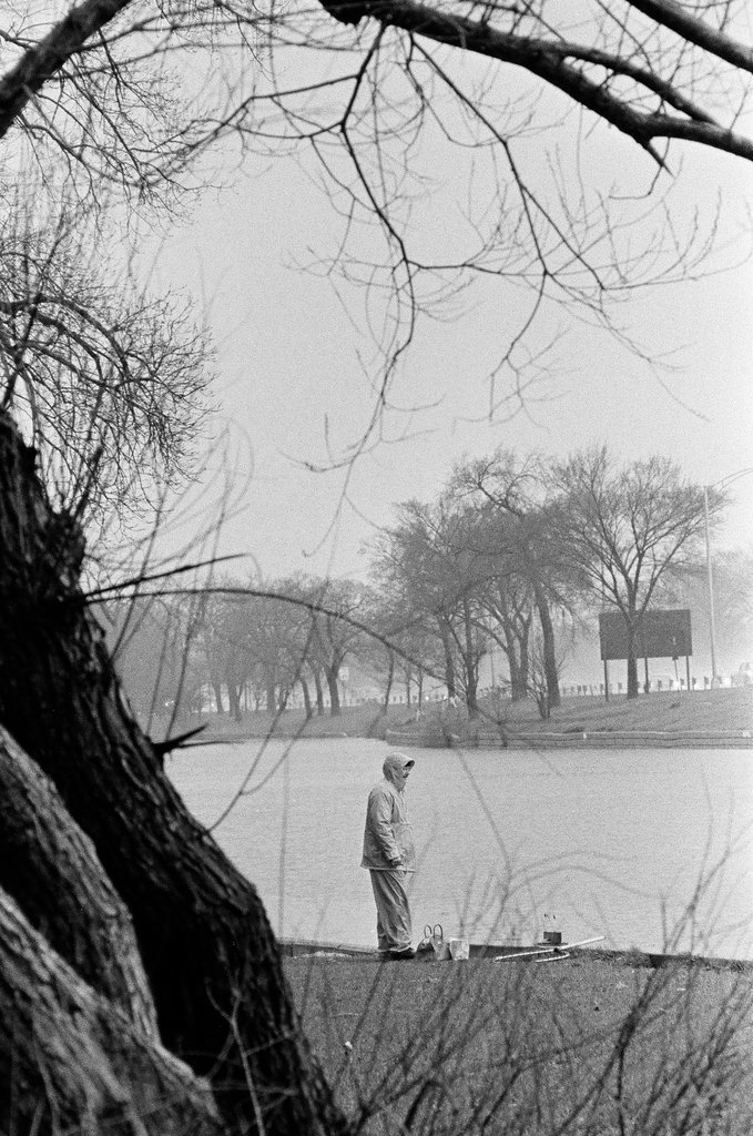 Children fish at the Lincoln Park Lagoon - Chicago Sun-Times