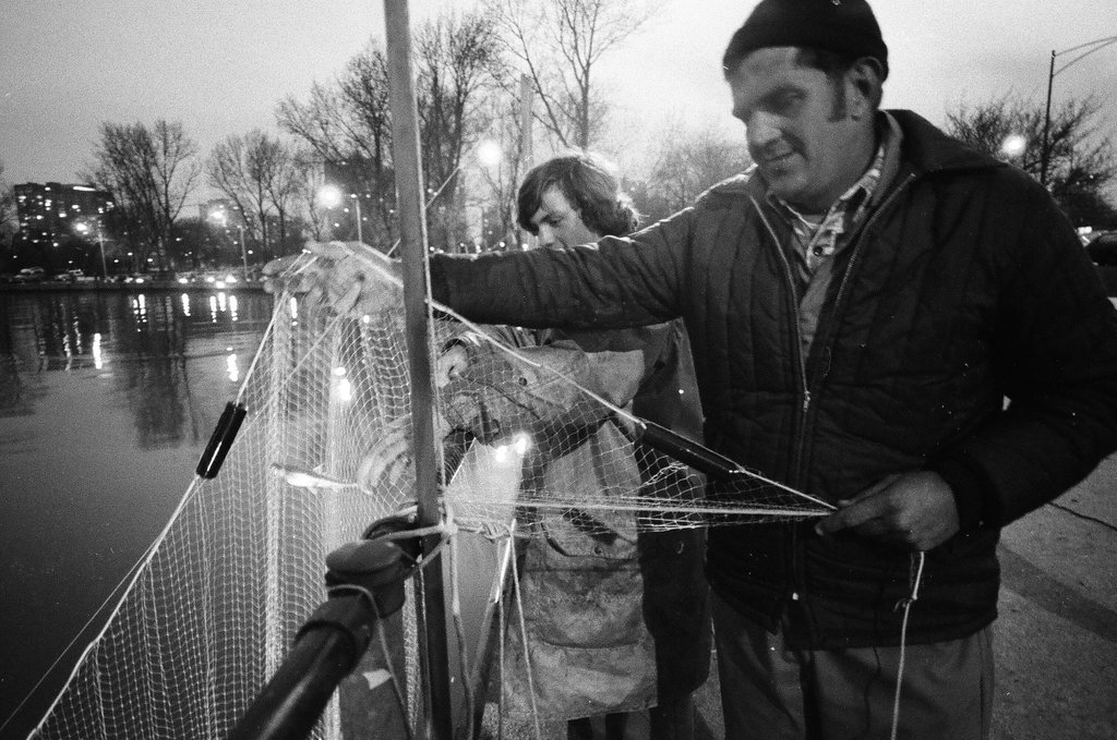 People fish for smelt and cook up their catches at Montrose Harbor - Chicago Sun-Times