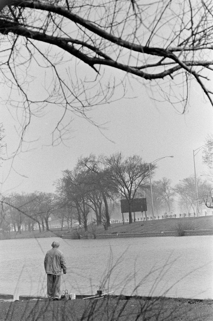 Children fish at the Lincoln Park Lagoon - Chicago Sun-Times