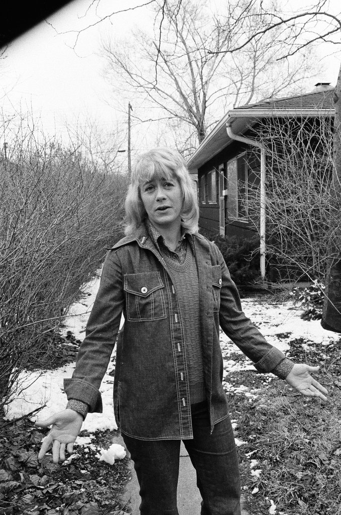 Portraits of steelworker Linda White on her motorcycle and in her neighborhood - Chicago Sun-Times