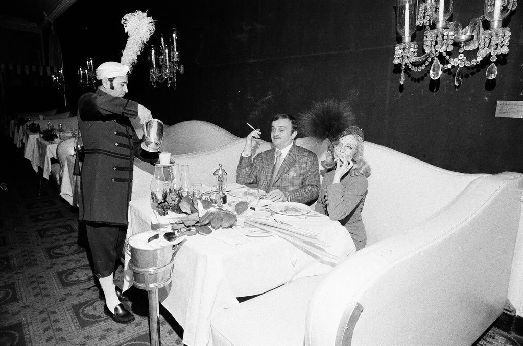 Photographs for a public relations stunt at the Pump Room - Chicago Sun-Times
