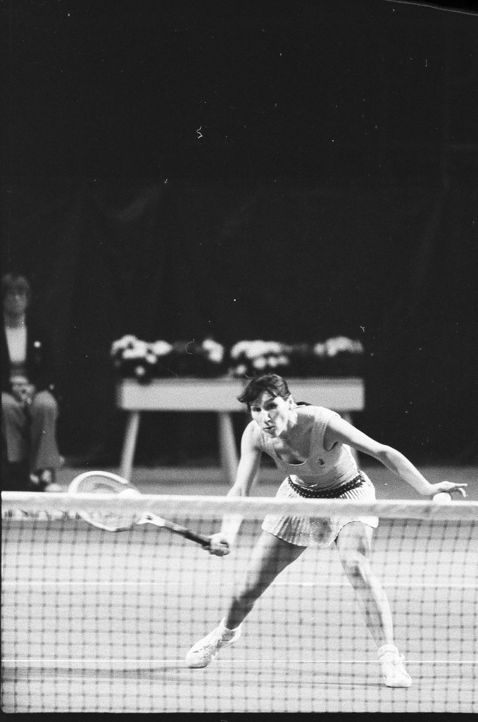 Billie Jean King and Olga Morozova compete in tennis matches - Chicago Sun-Times