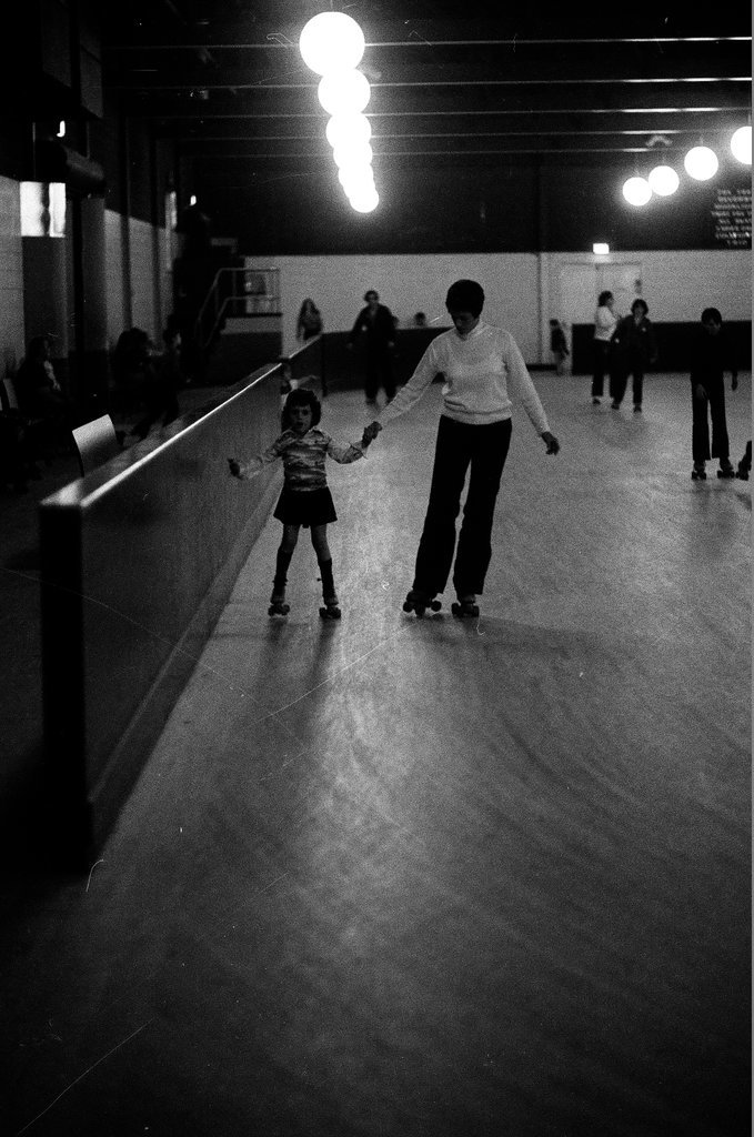 Families, couples, and friends enjoy indoor roller skating - Chicago Sun-Times