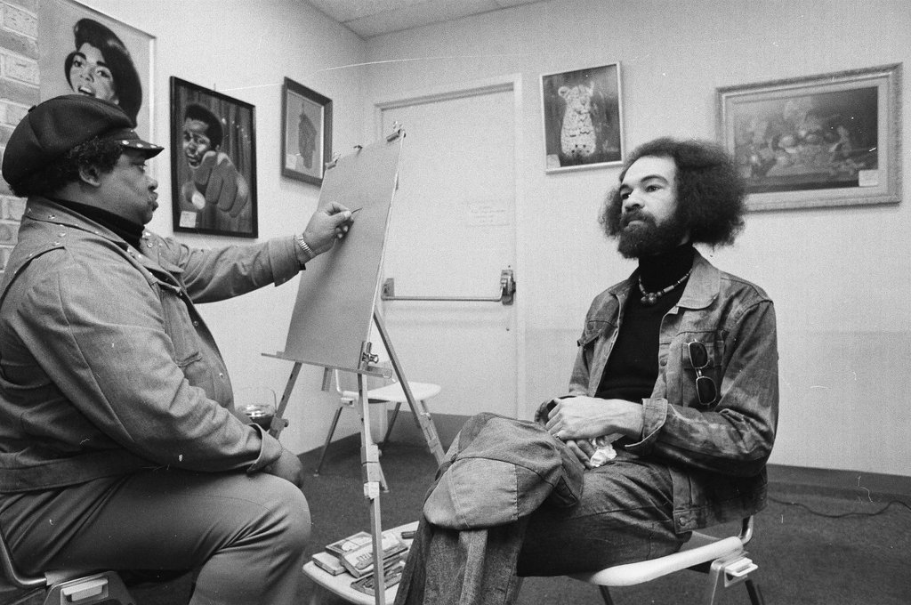 Black artists - M. Leon Lopez for Chicago Sun-Times