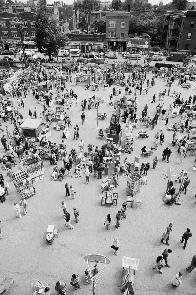 27th annual 57th Street Art Fair - Fred Stein for Chicago Daily News