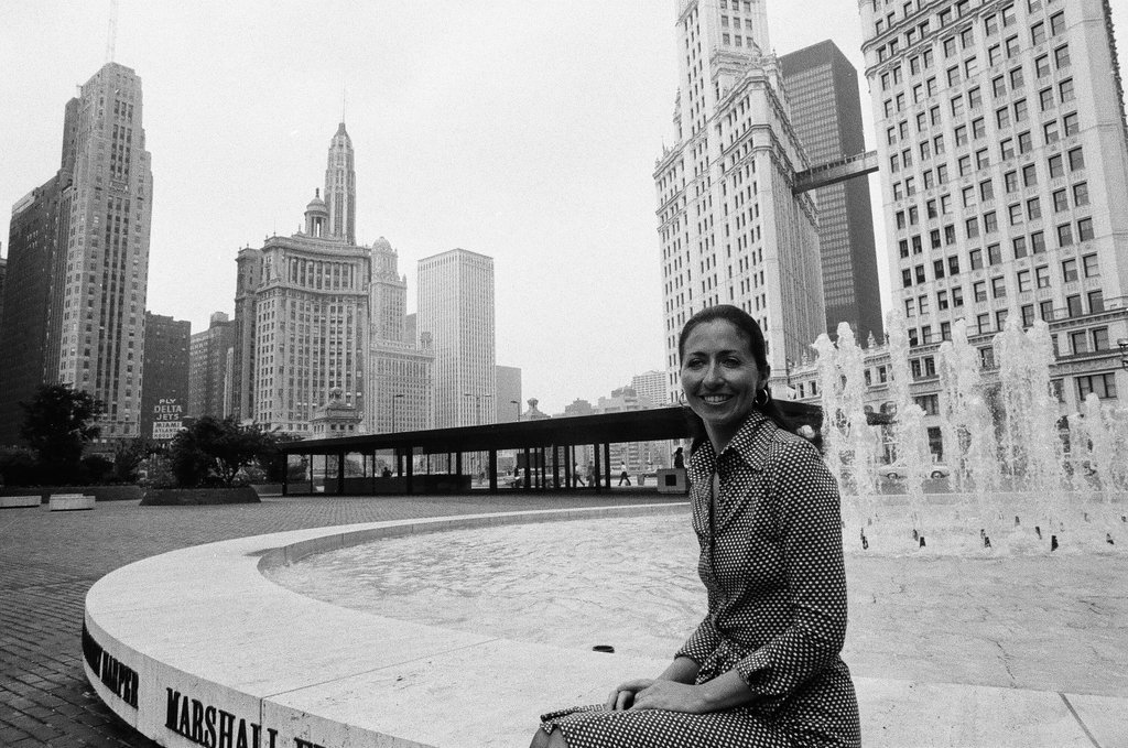 City views at Michigan Avenue Bridge - Gene Pesek for Chicago Sun-Times