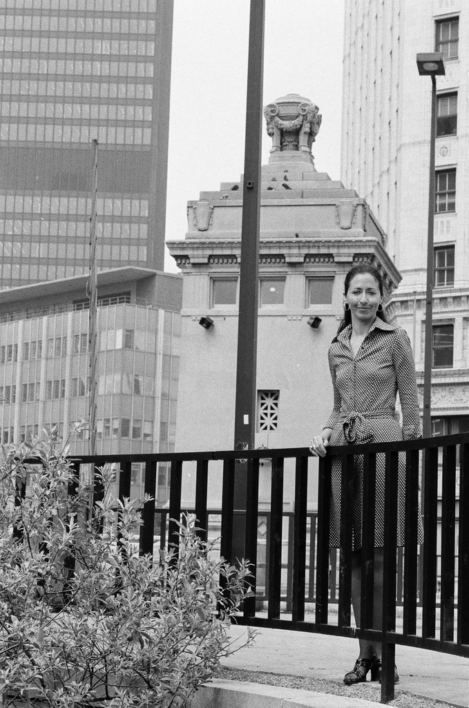 City views at Michigan Avenue Bridge - Gene Pesek for Chicago Sun-Times