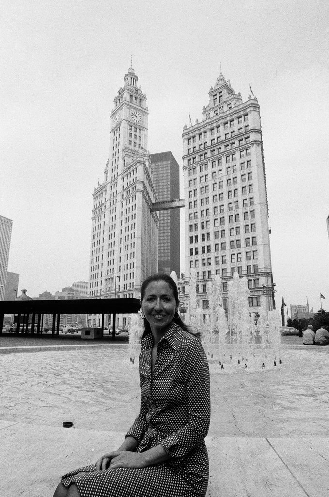 City views at Michigan Avenue Bridge - Gene Pesek for Chicago Sun-Times