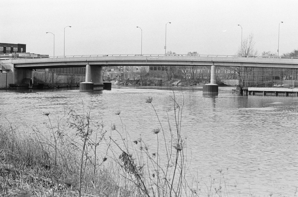 Bridge at Diversey Avenue - Bob (Robert) Black for Chicago Sun-Times