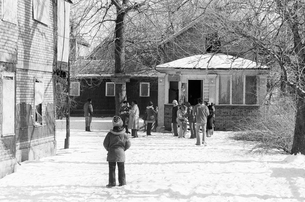 Community demolition in South Shore - Gene Pesek for Chicago Sun-Times
