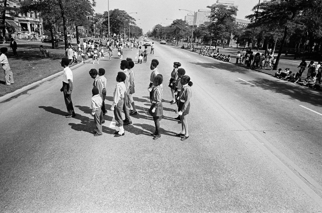 The 1972 Bud Billiken Parade travels through the South Side - Chicago Sun-Times