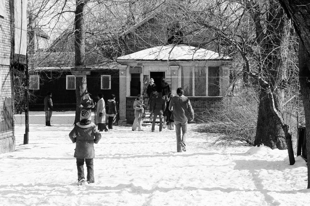 Community demolition in South Shore - Gene Pesek for Chicago Sun-Times