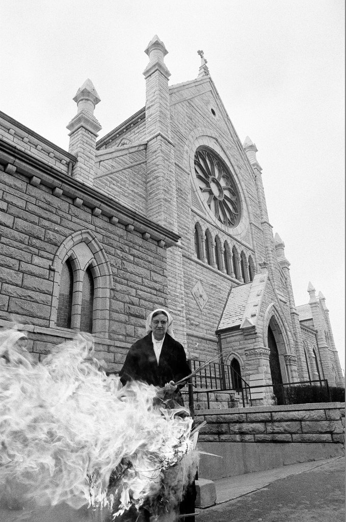 Holy Name Cathedral Ash Wednesday - Chicago Sun-Times