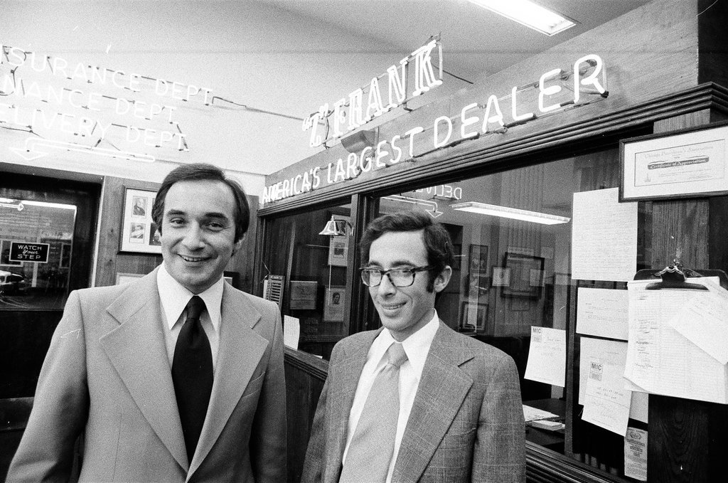 A Sun-Times reporter interviews sales staff at 