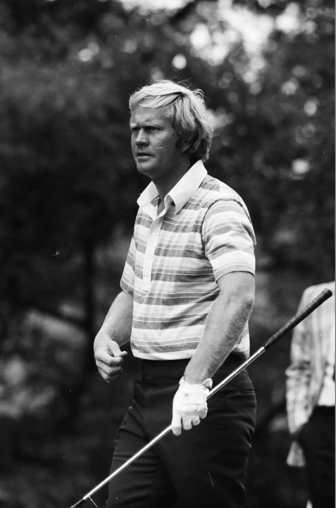 Jack Nicklaus at Medinah Country Club - Fred Stein for Chicago Daily News
