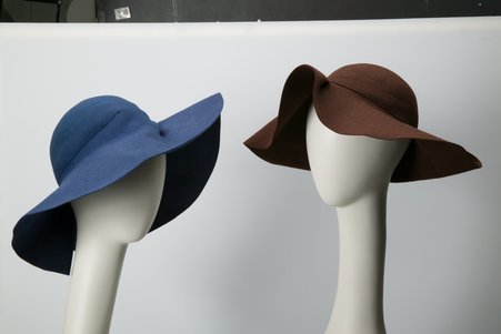 Wool felt hats by Charles James - James, Charles, 1906-1978