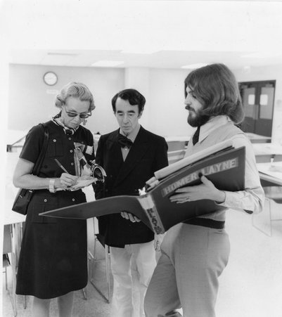Eleanor Page, Charles James, and John S. Lynch