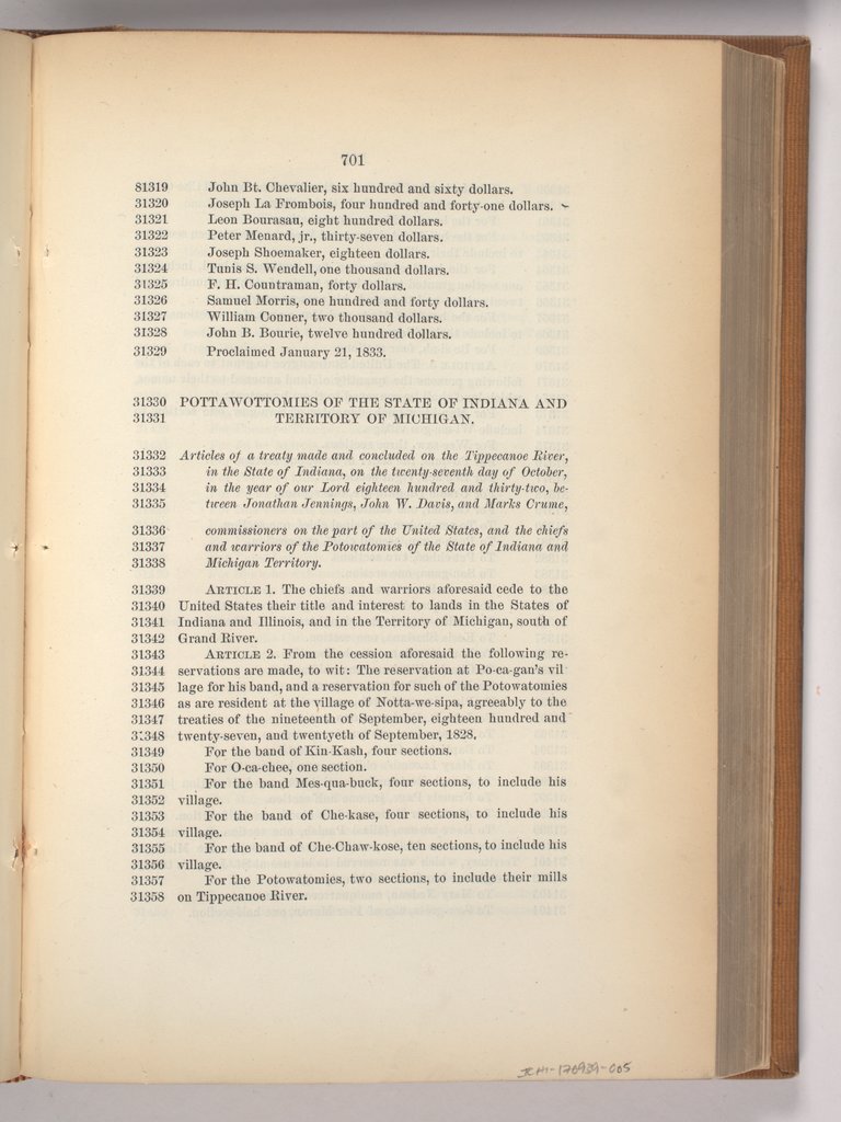 A Compilation of All the Treaties Between the United States and the Indian tribes - United States of America