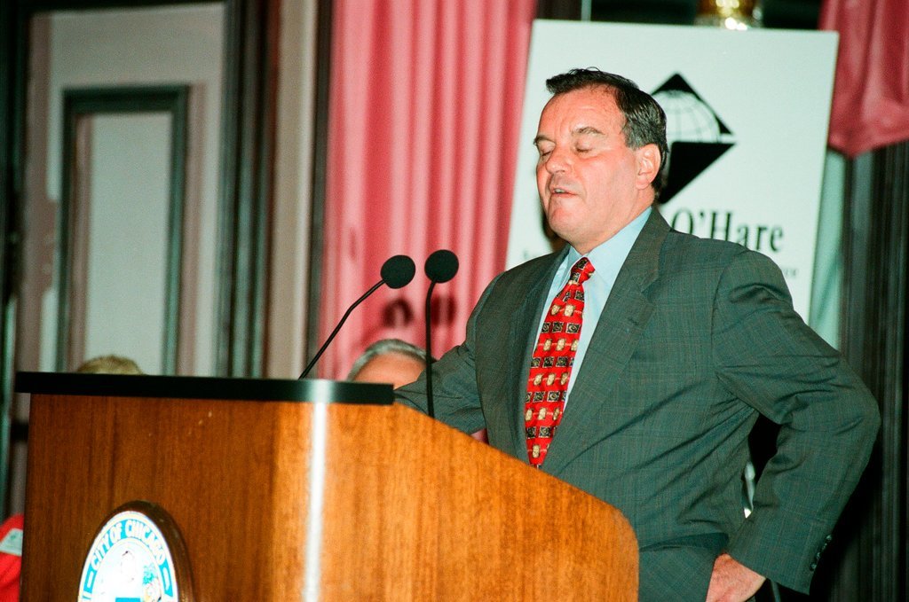 The Greater O'Hare Association of Commerce and Industry sponsors a luncheon with Mayor Daley - Chicago Sun-Times