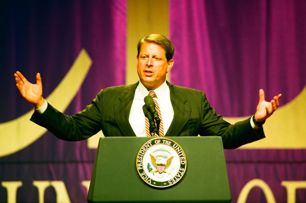 Vice President Al Gore speaks at the annual convention of the National Council of La Raza - Chicago Sun-Times