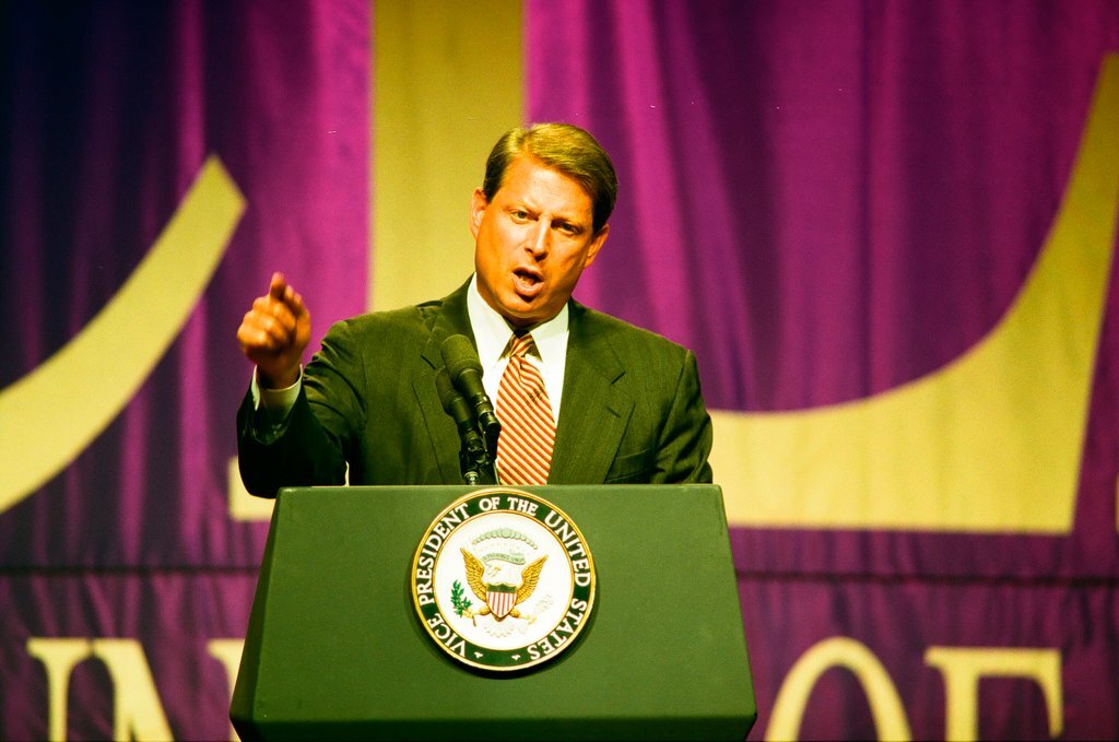 Vice President Al Gore speaks at the annual convention of the National Council of La Raza - Chicago Sun-Times
