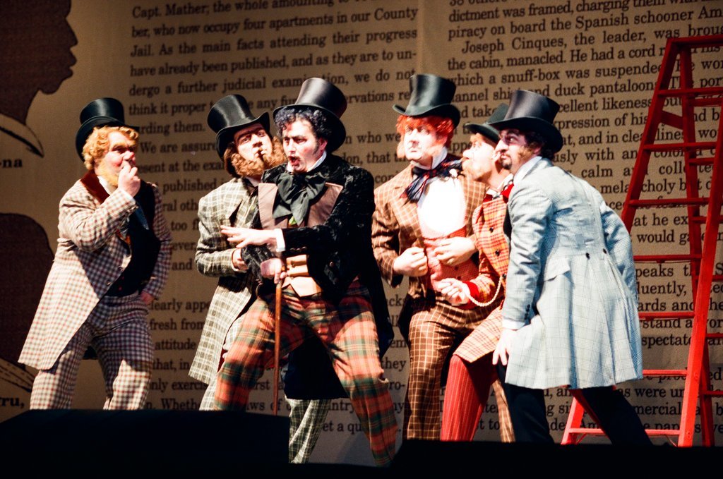 The cast of 'Amistad' rehearses before the world premiere of the opera - Chicago Sun-Times