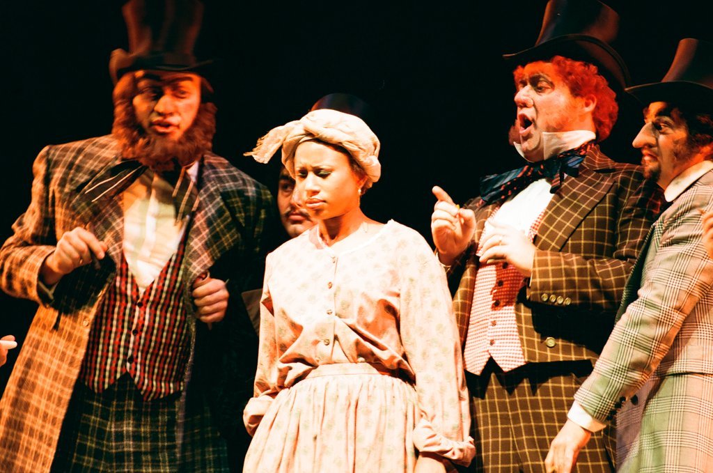 The cast of 'Amistad' rehearses before the world premiere of the opera - Chicago Sun-Times
