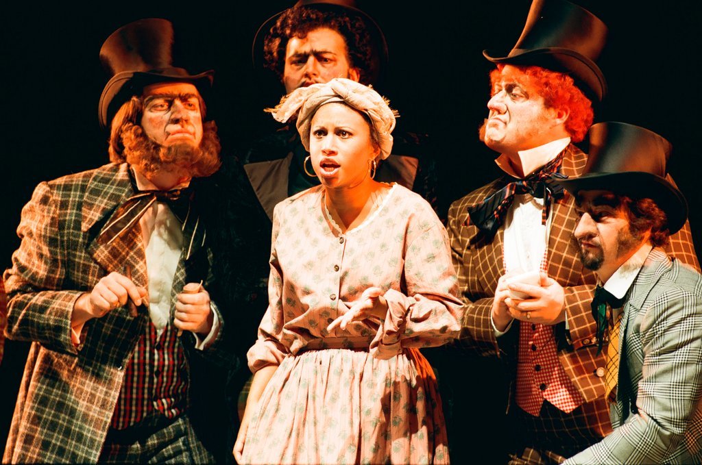 The cast of 'Amistad' rehearses before the world premiere of the opera - Chicago Sun-Times
