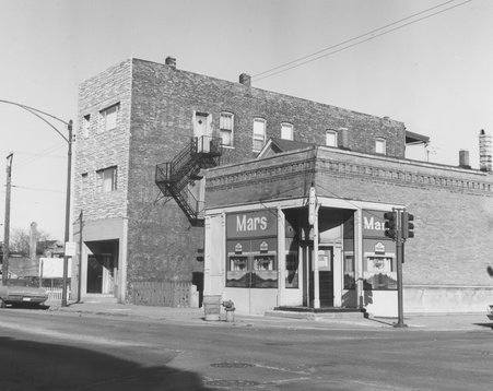 Mars Tavern at 732 W. 31st St. and Emerald Ave. (NW corner) - Prunchunas, Casey