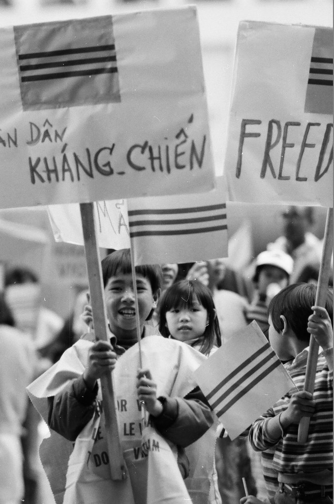 An organization hosts a rally regarding prison camps in Hanoi, Vietnam - Chicago Sun-Times