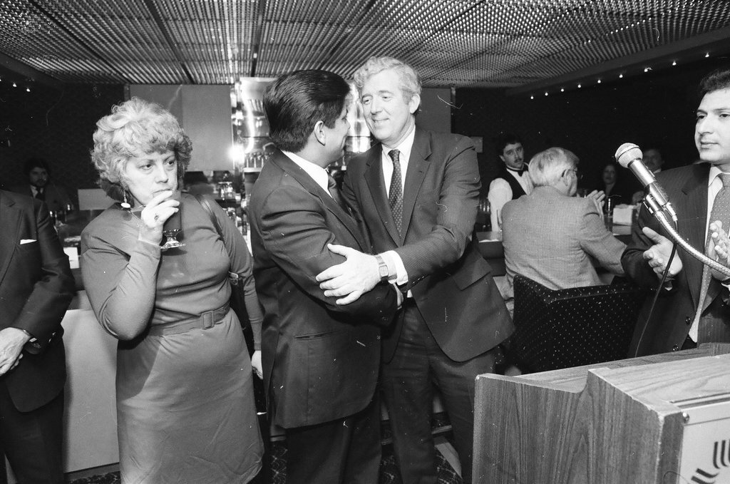 Photographs of a live theatre performance, as well as an organized event at McCormick Center - Chicago Sun-Times