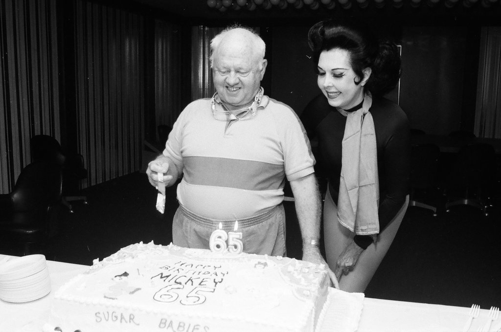 Mickey Rooney and Ann Miller celebrate Rooney's 65th birthday - Chicago Sun-Times