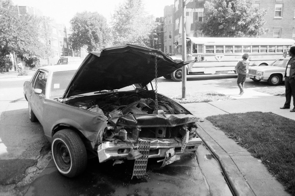 First responders tend to injured students after a bus accident - Chicago Sun-Times